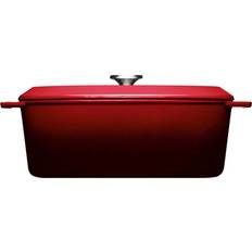 Woll Cocottes Woll Iron Gussbräter 7,5 Liter Chili Red