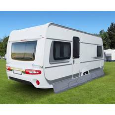 Tabliers Proplus Jupe D'auvent Avec Compartiments De Rangement 50x580 cm Tablier Gris