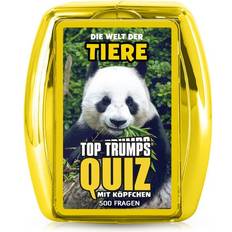 Kartenspiel - Quiz & Triviales Gesellschaftsspiele Winning Moves Top Trumps Quiz Welt der Tiere