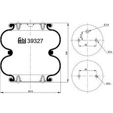 FEBI BILSTEIN 39327 Luftfjädring