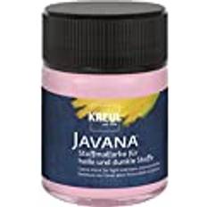 Rosa Fingerfarben Kreul Javana Stoffmalfarbe helle und dunkle Stoffe 50ml rose