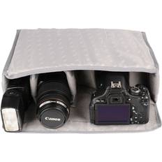 Argento Borse per fotocamera Kalahari Okavango W-35, Borsa da spalla, Universale, Nero, Grigio, Nylon