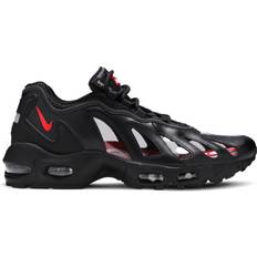 Nike Polyurethane Shoes Nike Supreme x Air Max 96 M - Black/Speed Red/Clear