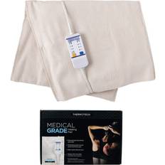 Thermotech Automatic Digital Moist Heating Pad Heating Pad, Beige, king 27 X14