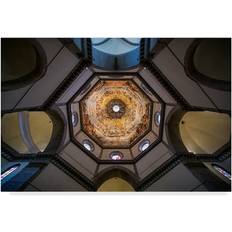 Interior Details Trademark Fine Art 'Under The Brunelleschis Dome' Photographic Print on Wrapped Wall Decor