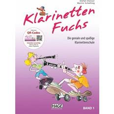 Musikinstrumente Hage Klarinetten-Fuchs Bd.1 Lehrbuch