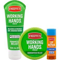 O’Keeffe’s Working Hands & Lip Repair Variety Pack