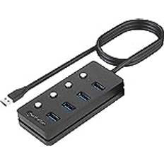 Manhattan USB-hubs Manhattan USB 3.2 Gen 1 Type-A 5000 Mbit/s