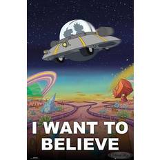 Rick and Morty EYE I To Believe Poster