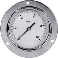 Manometer 304.63.10 Tilslutning manometer Baksida 0 til 10 bar Udvendigt gevind 1/4 1 stk