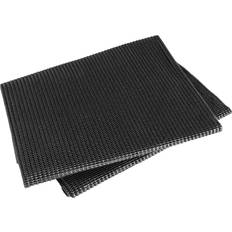 Caucho Felpudos Walser 30001 Alfombrilla Antideslizante 120 90 Negro 120cm