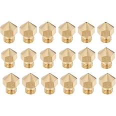 3D Printing Uxcell 3d printer nozzle fit for mk10,for 1.75mm filament brass,0.2mm 1mm total 18pcs