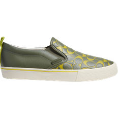 Coach Slip-On Sneakers Coach Skate In Signature M - Army Green