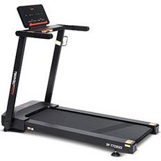 Foldable treadmill with incline Sunny Health & Fitness Interactive Slim Auto Incline Treadmill