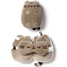 Neck Pillows Pusheen Cat Shaped Travel & Eye Mask Neck Pillow Grey
