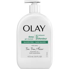 Olay Deep Gel Cleanser with Tea Tree Essential Oil 473ml