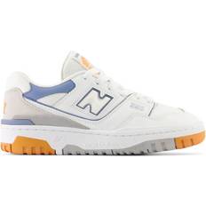 New Balance Faux Leather Trainers New Balance Big Kid's 550 - White/Mercury Blue/Daydream