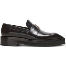 Low Shoes Balmain Black Ben Loafers IT