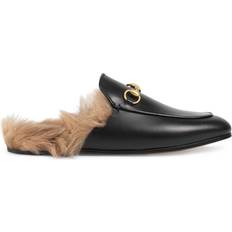 Gucci Women Slippers Gucci Princetown - Black