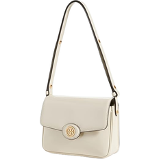 Tory Burch Robinson Spazzolato Convertible Shoulder Bag - Shea Butter