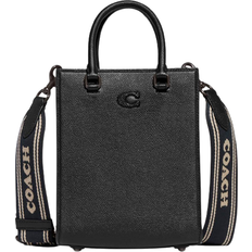 Coach Negro Bolsos de compras Coach Tote 16 With Signature Canvas Details - Black