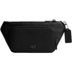 Coach Black Bum Bags Coach Signature Canvas Belt Bag - Black