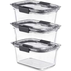 Oven Safe Food Containers Rubbermaid 6013375 Brilliance Clear Lid Food Container 3