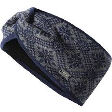 Fuktavvisende Pannebånd Dale of Norway Christiania Headband Merino Wool - Blue Grey