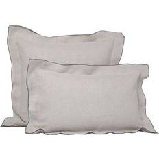 Mille Notti Siena Kuddöverdrag Grön, Beige (50x30cm)