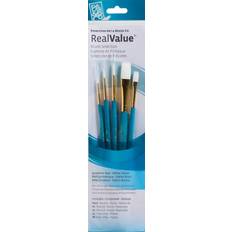 Princeton Synthetic White Taklon Real Value Brush Set 5-pack