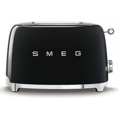 Smeg Black Toasters Smeg 50's Style TSF01BLEU