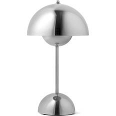 &Tradition Flowerpot VP9 Chrome Lampe de table 29.5cm