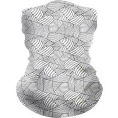 Termin8 Snood Face Covering Unisex - Grey Geometric