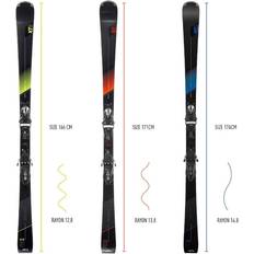 Wedze Alpine Skis With Bindings Boost 900 R Men