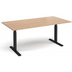 FSC (The Forest Stewardship Council) Writing Desks Dams International Touch boardroom Beech Writing Desk 100x200cm