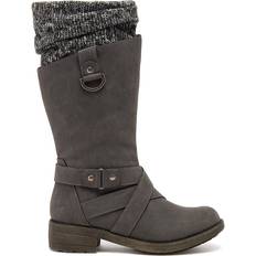 Polyurethane - Women High Boots Rocket Dog Telsa - Charcoal