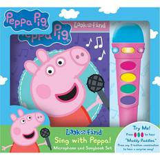 Peppa Pig Microphones Jouet Pikids Peppa Pig Sing with Peppa! Look & Find Microphone & Songbook Set