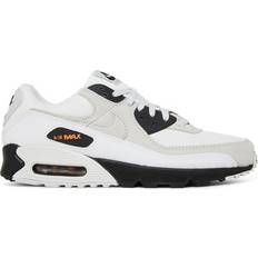 Nike Air Max 90 M - White/Pure Platinum/Black/Hot Curry