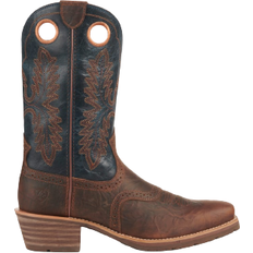 Blue - Men Riding Shoes Ariat Hybrid Roughstock M - Fiery Brown