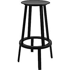 Hay Revolver Black Bar Stool 76cm