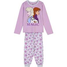 Cerda Children's Frozen Pajamas Set 2-piece - Purple