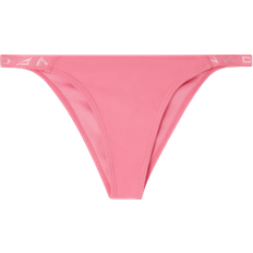 Frank Dandy Logo High Rise Bikini Bottom - Pink