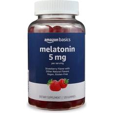 Gummies Supplements Amazon Basics Melatonin 5mg, 120 Gummies 120