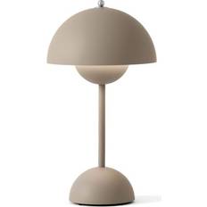 Flowerpot vp9 | bordlampe &Tradition Flowerpot VP9 Cobalt Beige Bordlampe 30cm