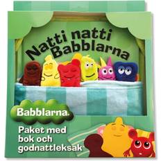 0-3 år - Barn & Ungdom Böcker Natti Natti Babblarna Bok och godnattleksak (Inbunden, 2017)