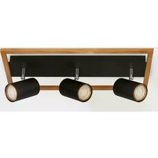 Holz Spotlights Briloner Wood Black Spotlight