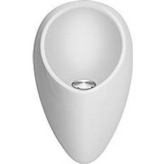 Uridan Cadet GHC-9-W Urinal med horisontal tilslutning. Glasfiber. Hvid