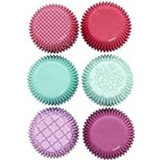Wilton Pink Turquoise Purple Muffinsforme 150 Stk Muffinform