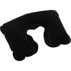 Inflatable neck pillow BasicPlus Inflatable Neck Pillow Svart