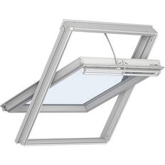 Velux 114 x 140 Velux integra electric white polyurethane 114x140 super low. Ggu sk08 006621a Træ Ovenlysvindue Vindue med 3-lags glas Bredde 66cm